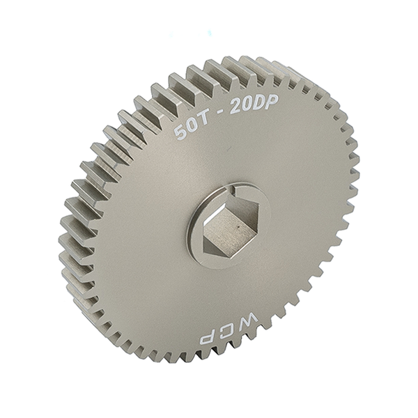 Aluminum 1/2" Hex Bore Gears