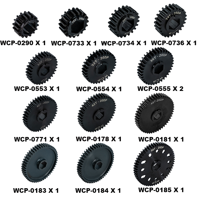 72t CD Steel Gear Bundle