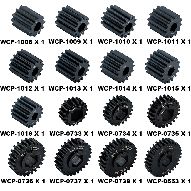 42t CD Steel Gear Bundle