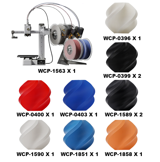Bambu Lab A1 Mini + Filament Starter Bundle