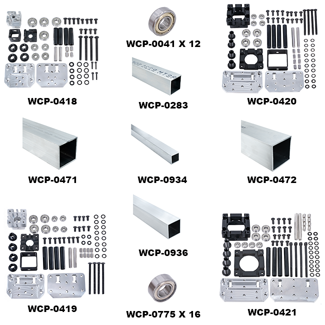 Kit: GreyT 4 Stage Telescope (Mixed .060 &.125" Wall)