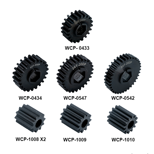 Kit: X1 Ratio Set (8mm SplineXS Bore, Swerve X)