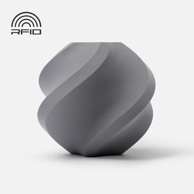 Bambu Lab Ash Gray PLA Matte (1.75mm, 1KG Spool)