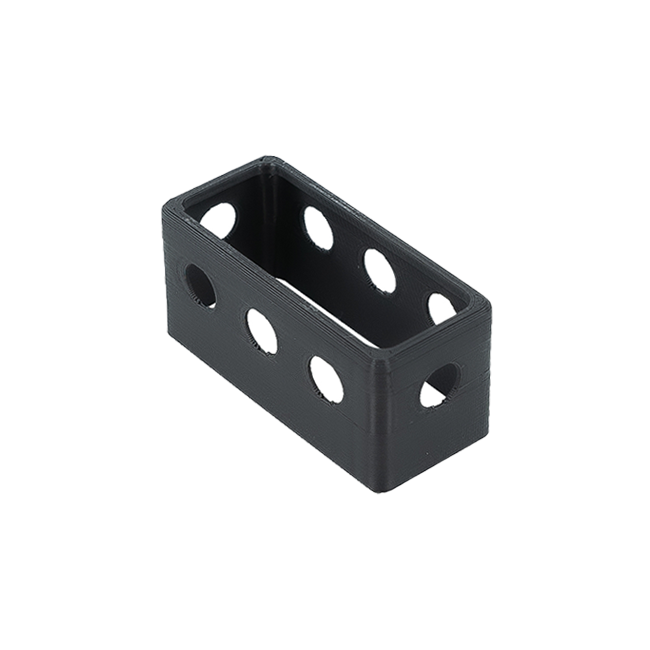 2"x1"x.09" Plastic Tube Plug Sleeve (1/4" Clearance) (2-Pack)