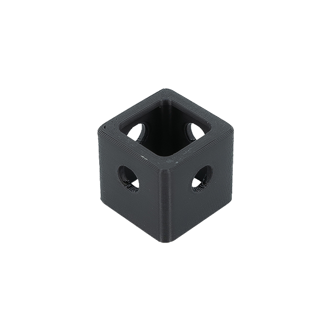 1"x1"x.04" Plastic Tube Plug Sleeve (1/4" Clearance) (2-Pack)