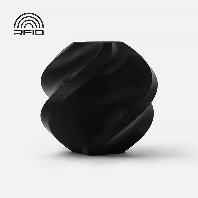 Bambu Lab Black PLA Basic (1.75mm, 1KG Spool)