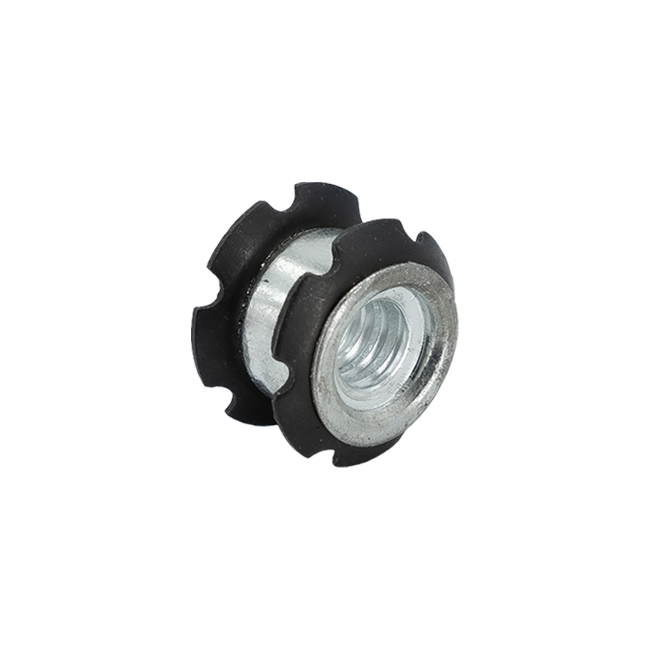 1/4"-20 Tube Connecting Nut (.625" ID Tube) (10-Pack)