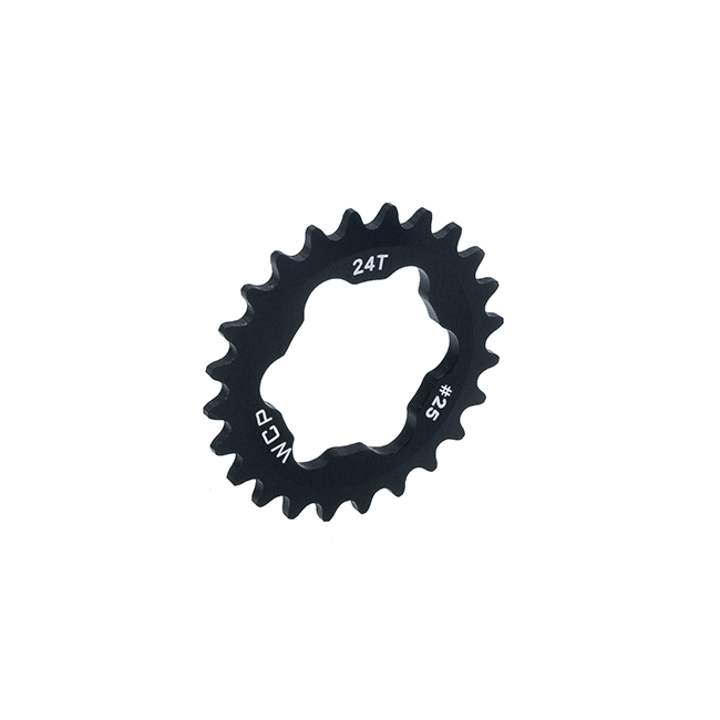 24t Aluminum Plate Sprocket (#25 Chain, SplineXL Bore)