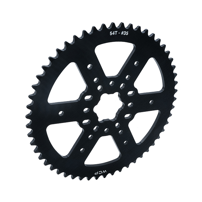 54t Aluminum Plate Sprocket (#35 Chain, SplineXL Bore)