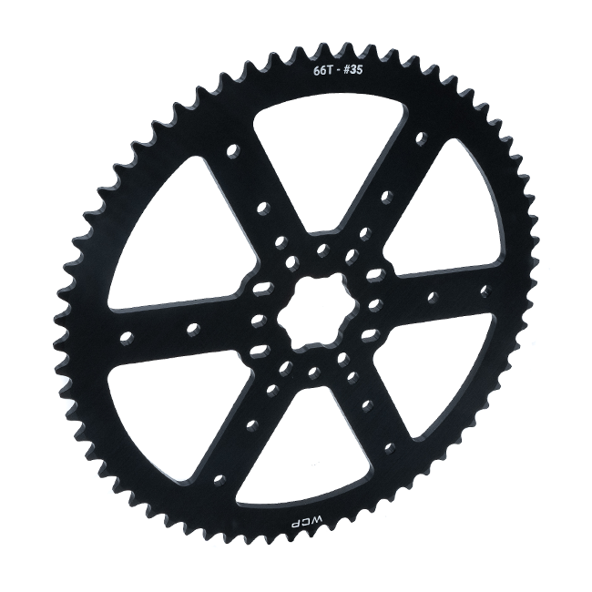 66t Aluminum Plate Sprocket (#35 Chain, SplineXL Bore)