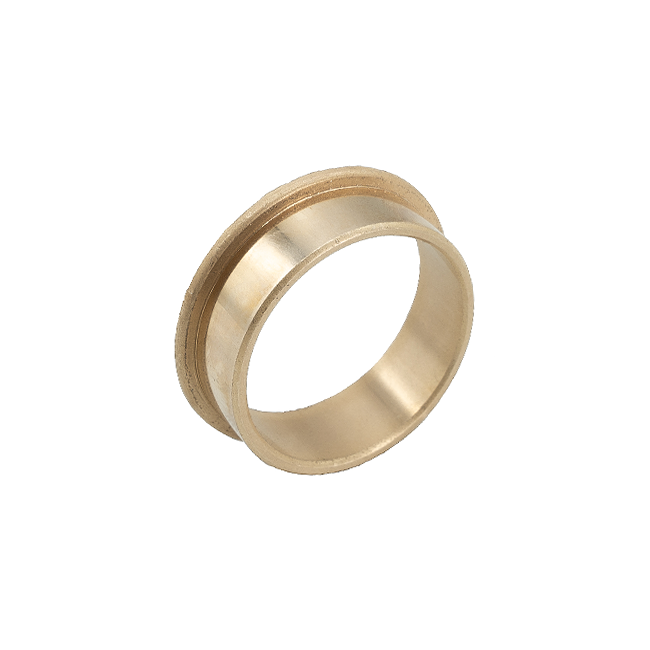 1.000" ID x 1.125" OD x 0.313" WD Bronze Bushing (Flanged) (2-Pack)