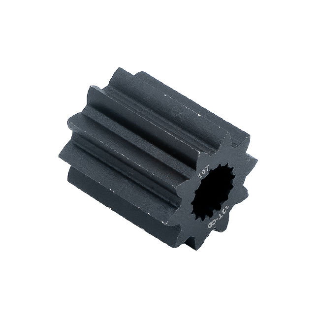 10t Steel Spur Gear (20 DP, 12t Center Distance, 8mm SplineXS Bore)