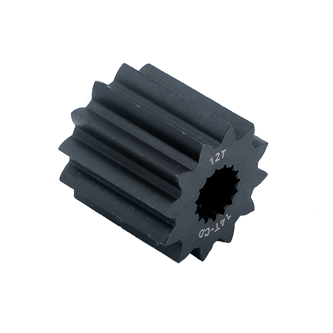 12t Steel Spur Gear (20 DP, 14t Center Distance, 8mm SplineXS Bore)