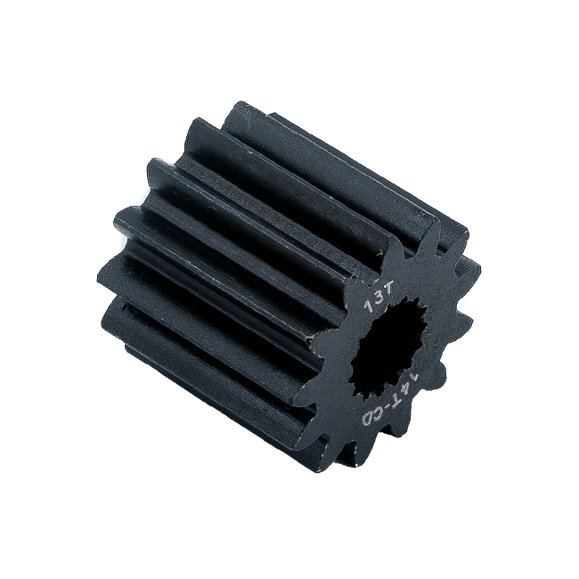 13t Steel Spur Gear (20 DP, 14t Center Distance, 8mm SplineXS Bore)