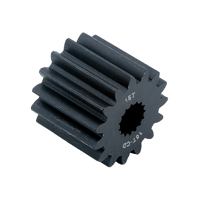 15t Steel Spur Gear (20 DP, 16t Center Distance, 8mm SplineXS Bore)