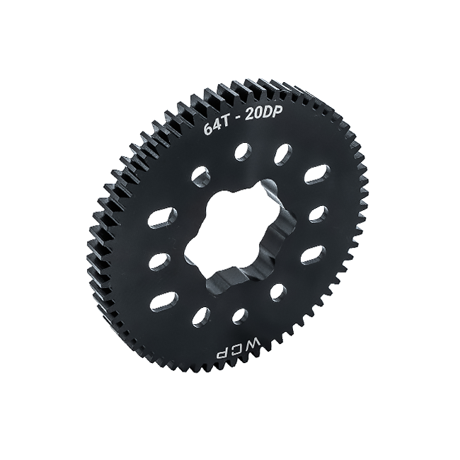 64t Steel Spur Gear (20 DP, SplineXL Bore)