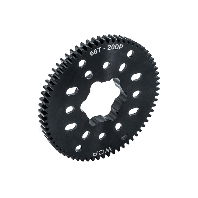 66t Steel Spur Gear (20 DP, SplineXL Bore)