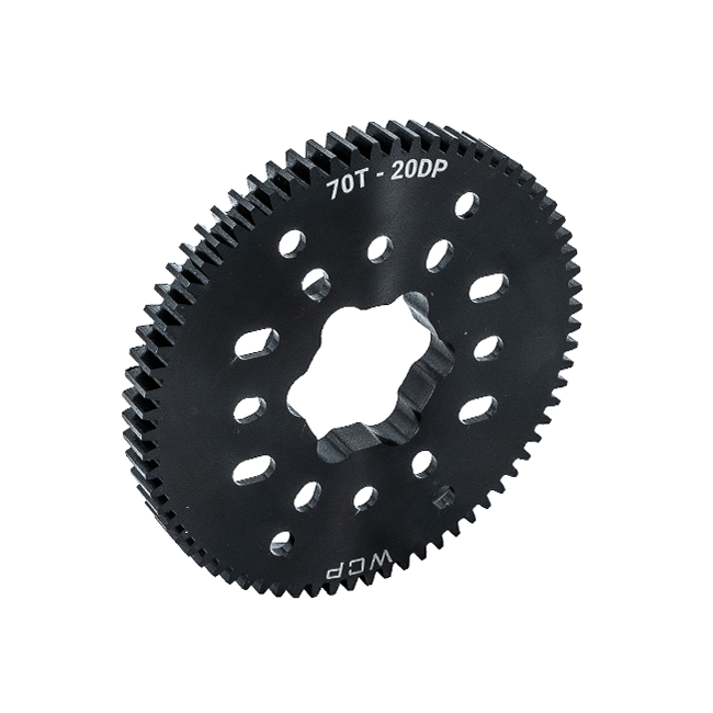 70t Steel Spur Gear (20 DP, SplineXL Bore)