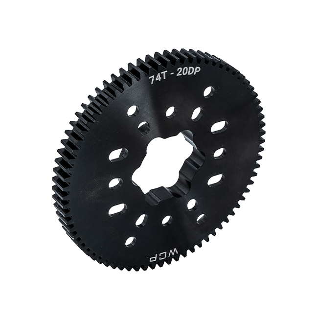 74t Steel Spur Gear (20 DP, SplineXL Bore)
