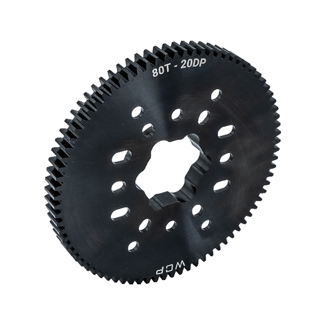 80t Steel Spur Gear (20 DP, SplineXL Bore)
