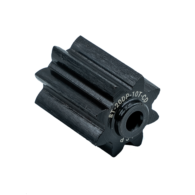 8t Steel Spur Gear (20 DP, 10t Center Distance, RS550/775 Bore)