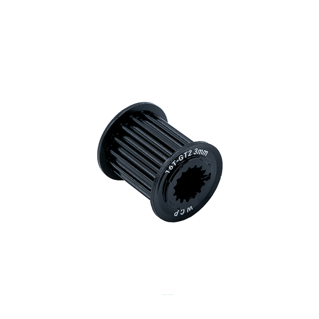 16t x 9mm Wide Aluminum Pulley (GT2 3mm, 8mm SplineXS Bore)