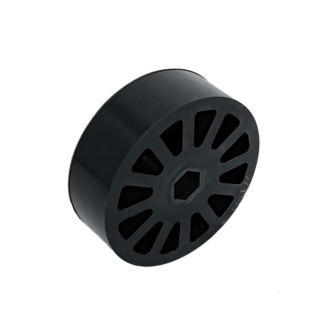 3" OD x 1" Wide Straight Flex Wheel (1/2" Hex, 30A)