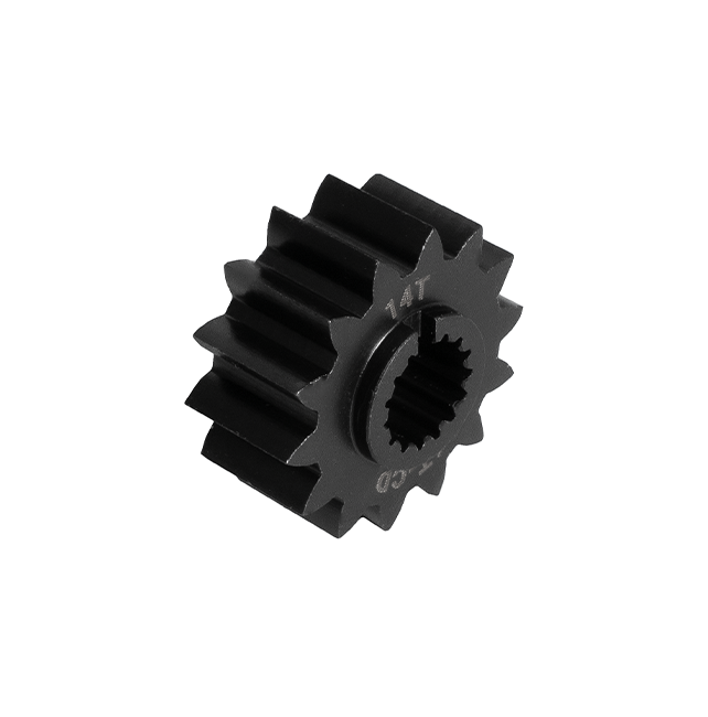 WCP-1352 - 14t 1/2" Wide Steel Spur Gear (20 DP, 16t CD, 8mm SplineXS Bore)