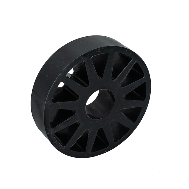 4" OD x 1" Wide Straight Flex Wheel (1-1/4" Round Stretch, 30A)