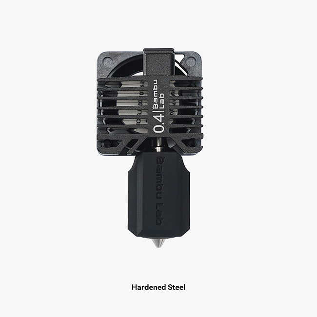 0.4mm Hardened Steel Complete Hotend with Nozzle, X1C