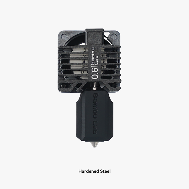 0.6mm Hardened Steel Complete Hotend with Nozzle, X1C