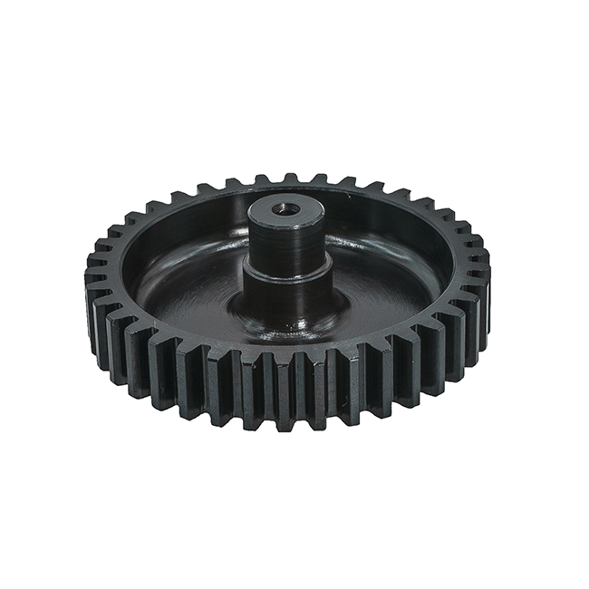 38t Pocketed Steel Spur Gear (20 DP, 3/8" Round, 1/4" Round)