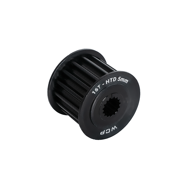 16t x 15mm Wide Aluminum Pulley (HTD 5mm, 8mm SplineXS Bore)