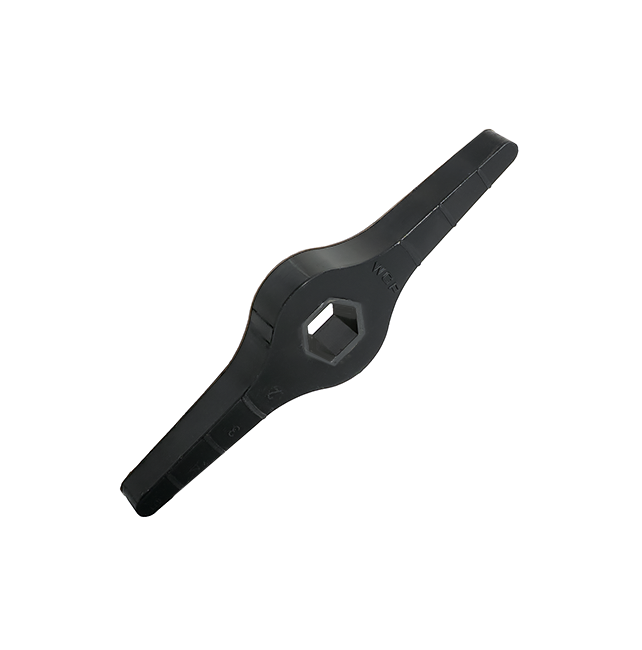 2T x 5" OD x 1/2" Wide Flex Wheel (1/2" Hex, 30A)