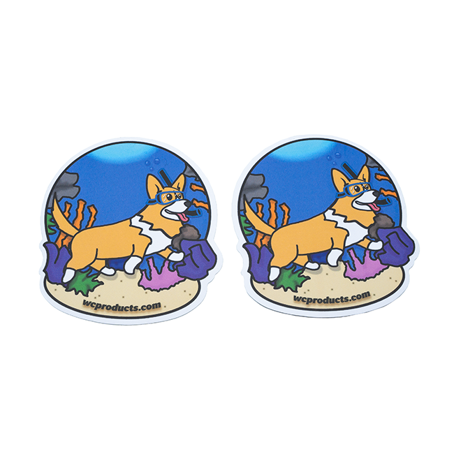 WCP Corgi ReefScape 2025 Sticker