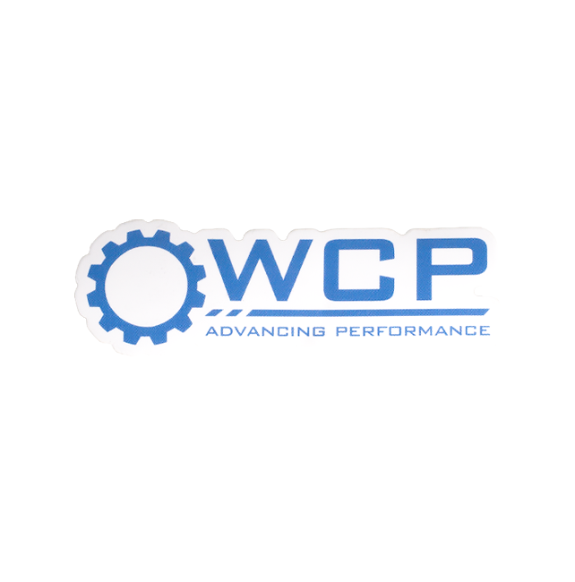 WCP Compact Logo Sticker (Blue)