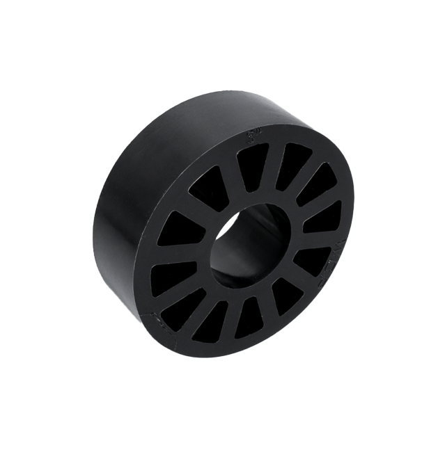 3" OD x 1" Wide Straight Flex Wheel (1-1/4" Round Stretch, 45A)